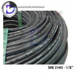 Rubber brake hose QD 3.2x10mm SAE J1401.
